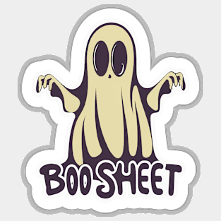 Boo Sheet - Halloween Sticker